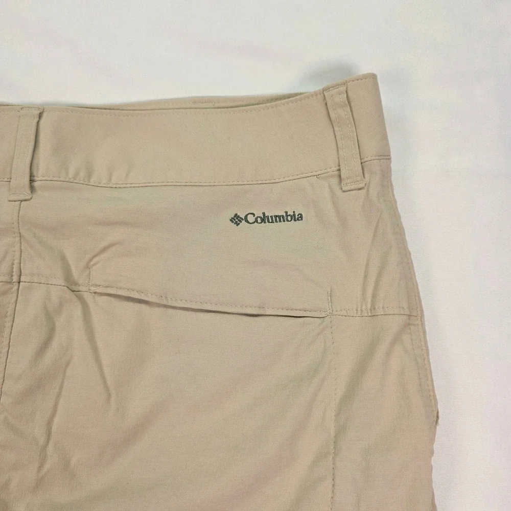 Columbia Womens‎ Tan Khaki Active Outdoor Hiking Skirt Size 8 AL1931